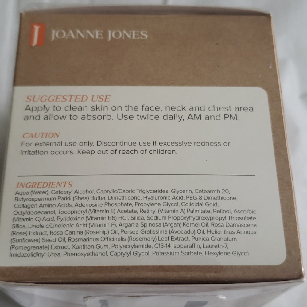 Joanne Jones USA Vitamin C Gold Retinol Anti-Aging Day & Night Cream Face ๐HP๐ - Picture 6 of 6